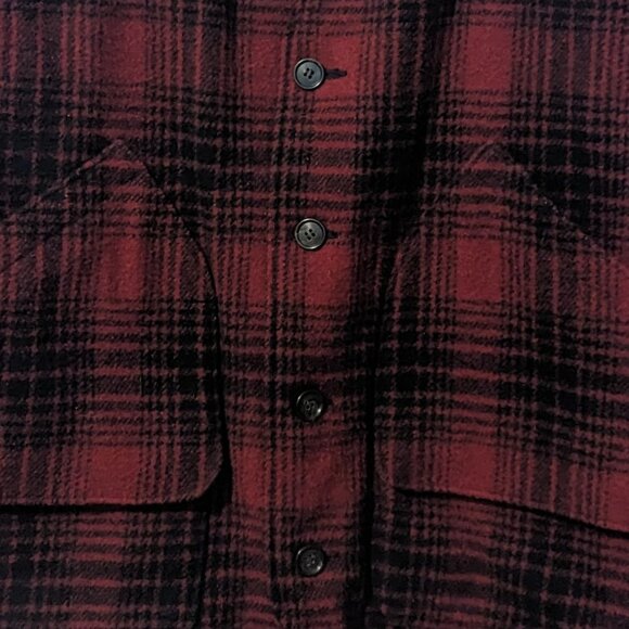 Vintage GAP Wool Suede Leather Plaid Tartan Vest Preppy Western Unisex - Picture 7 of 7